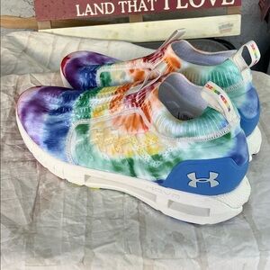 Under Armour Multicolor Tie-Dye Sneakers Mens 14 women’s 15.5